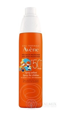 AVENE SPRAY ENFANT SPF50+ (inov. 2019) sprej pre deti, veľmi vysoká ochrana 1x200 ml