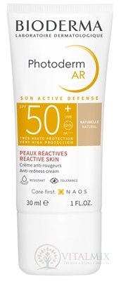 BIODERMA Photoderm AR SPF 50+ krém, veľmi svetlý 1x30 ml