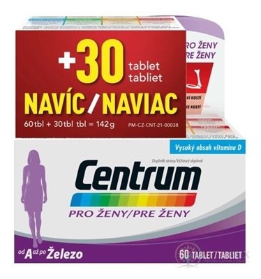 Centrum pre ženy SPRING PROMO tbl 60+30 naviac (90 ks)