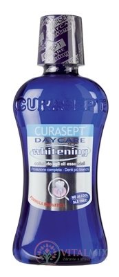 CURASEPT DAYCARE whitenning ústna voda 1x250 ml