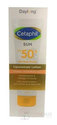 Daylong Cetaphil SUN Liposomale Lotion SPF50+ lipozomálne telové mlieko s ochranným faktorom 1x200 ml