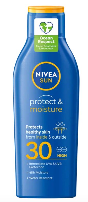 NIVEA SUN HYDRATAČNÉ MLIEKO NA OPAĽOVANIE OF 30