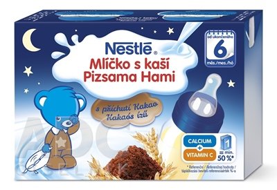 MLIEČKO S KAŠOU KAKAOVÉ 2X200ML