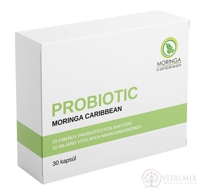 MORINGA Moringa Caribbean PROBIOTIC cps 1x30 ks