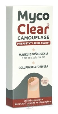 Myco Clear Camouflage Priepustný lak na nechty 1x5 ml