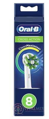 Oral-B CROSS ACTION čistiace náhradné hlavice 1x8 ks