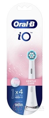 Oral-B iO GENTLE CARE White čistiace náhradné hlavice 1x4 ks