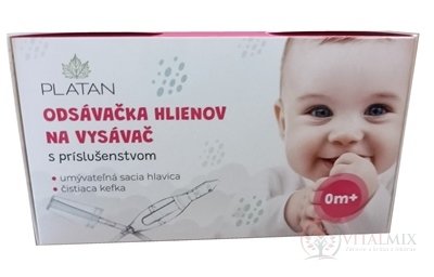 PLATAN Odsávačka hlienov na vysávač s príslušenstvom (sacia hlavica+čistiaca kefa) 1x1 set