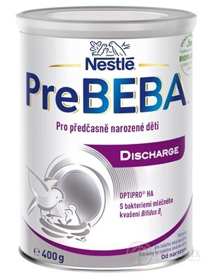 PreBEBA DISCHARGE mliečna výživa dojčiat (od narodenia) (inov.2023) 1x400 g