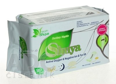 Shuya Ultratenké hygienické vložky Intimky Active Oxygen&Negative lon&Far-IR, 1x30 ks