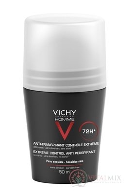 VICHY HOMME DEO ROLL-ON INT.PROTI NADM.POTENIU 72H (M6633402) 1x50 ml