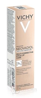 VICHY NEOVADIOL PERI & POST-MENOPAUSE EYE & LIP krém na okolie očí a pier 1x15 ml