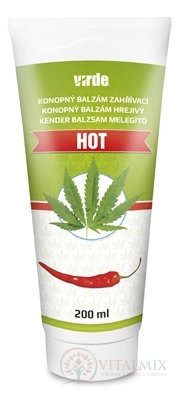 VIRDE KONOPNÝ BALZAM hrejivý HOT 1x200 ml