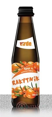 VIRDE RAKYTNÍK 100 % ovocná šťava 1x250 ml