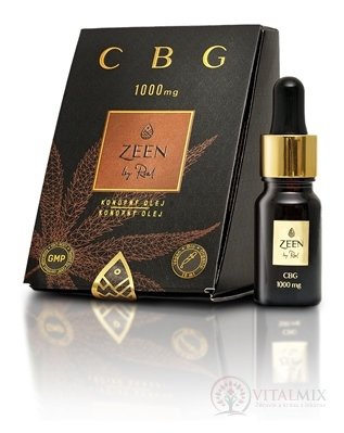 ZEEN by Roal CBG 1000 mg konopný olej pre ústnu hygienu 1x10 ml