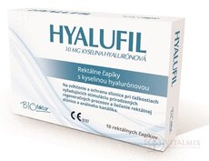 BIOfaktor HYALUFIL rektálne čapíky s obsahom kyseliny hyalurónovej 1x10 ks