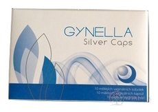 GYNELLA Silver Caps mäkké vaginálne kapsuly 1x10 ks