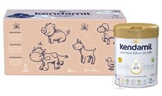 KENDAMIL Premium 2 HMO+ (box - kreatívne balenie) následná mliečna dojčenská výživa (od ukonč. 6. mesiaca) 3x800 g (2,4 kg)