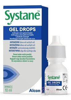 Systane GEL DROPS zvlhčujúce gélové očné kvapky 1x10 ml