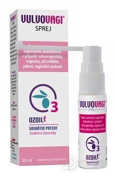 VULVOVAGI sprej na vaginálne zápaly, infekcie, OzoilE 1x20 ml