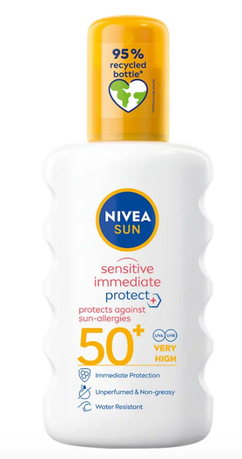 NIVEA SUN SPREJ NA OPAĽOVANIE SENSITIVE OF 50+