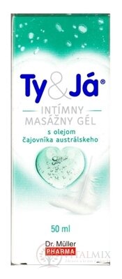 Dr. Müller Ty&Já INTÍMNY MASÁŽNY GÉL s olejom čajovníka austrálskeho 1x50 ml