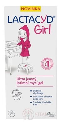 LACTACYD Girl intímny čistiaci gél 1x200 ml