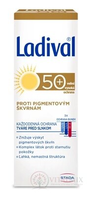 Ladival ANTI-SPOT SPF 50+ krém proti pigmentovým škvrnám 1x50 ml