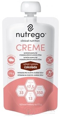 Nutrego CREME s príchuťou čokoláda 12x175 g (2100 g)