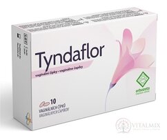 Tyndaflor vaginálne čapíky 10x2 g